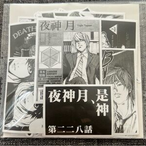 Death Note Black and White Sticker Set 60 pcs Japanese Anime